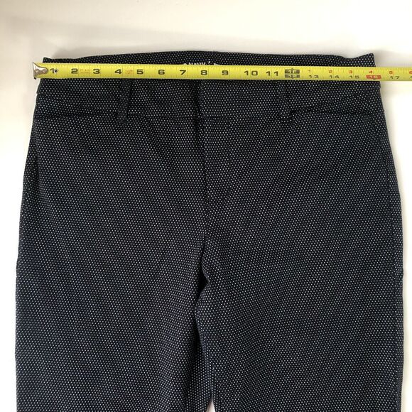 Old Navy Women's Pixie Mid Rise Crop Pants Tiny Dots Size 10 - Picture 3 of 13